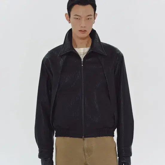 [BUNJANG] MMIC Leather Jacket / MMIC 레더자켓