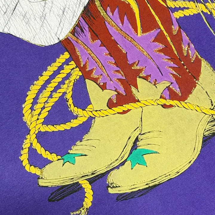 [BUNJANG] Hanes Cowboy Vintage T-shirt / XL)90s 헤인즈 빈티지 카우보이 티셔츠 Made in USA