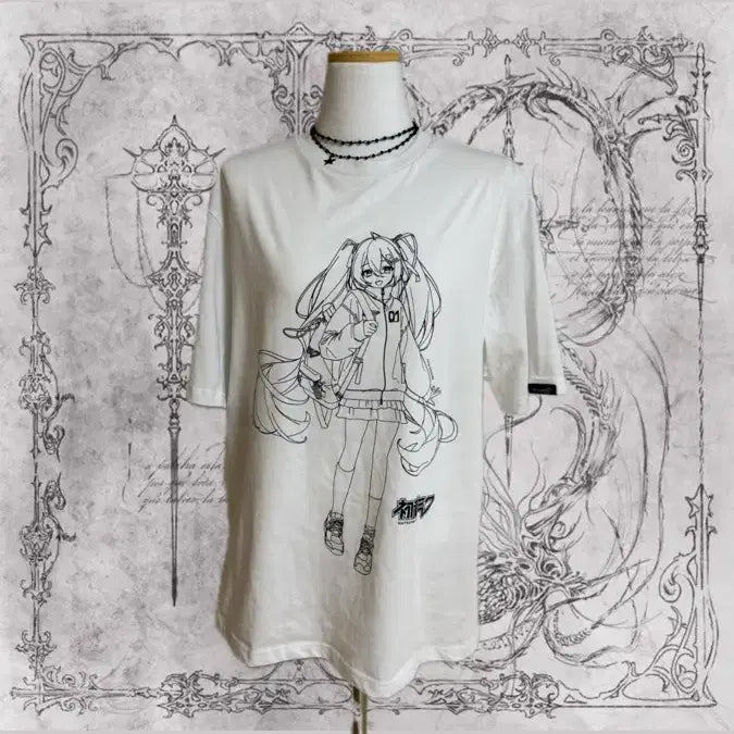 [BUNJANG] Spao Hatsune Miku Collaboration T-shirt / 스파오 하츠네미쿠 콜라보 티셔츠