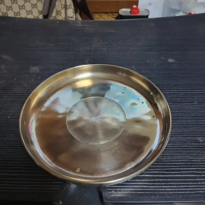 [BUNJANG] Brass Tray Vintage Interior Item / 작품유기
