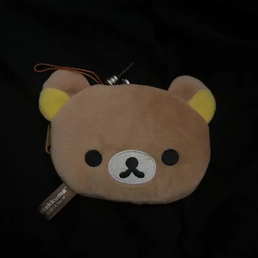 [SOLD OUT] 고전문구 산엑스 리락쿠마 이어폰 파우치 동전지갑/미사용