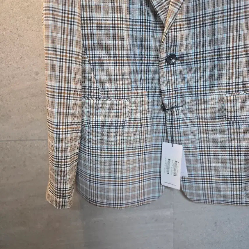 [BUNJANG] River Classy Check Jacket / ss시즌템. 리버클래시 체크 자켓. 미착.