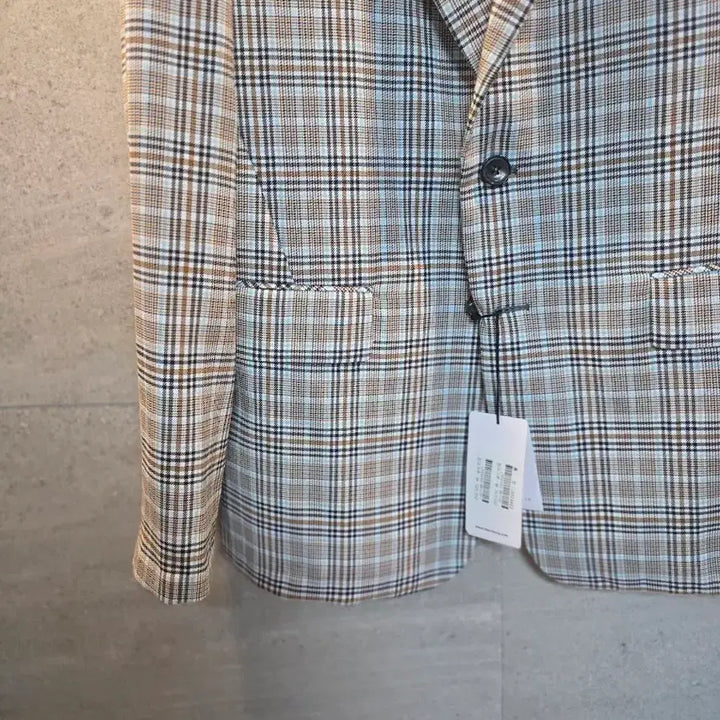 [BUNJANG] River Classy Check Jacket / ss시즌템. 리버클래시 체크 자켓. 미착.