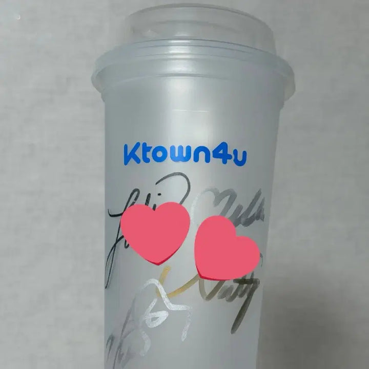 [BUNJANG] KISS OF LIFE KIOF Signed Tumbler / 키스오브라이프 키오프 싸인 텀블러