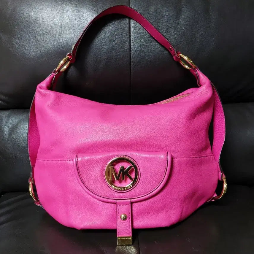 [BUNJANG] Michael Kors Fulton Hobo Shoulder Bag / 마이클 코어스 풀턴 호보 숄더백