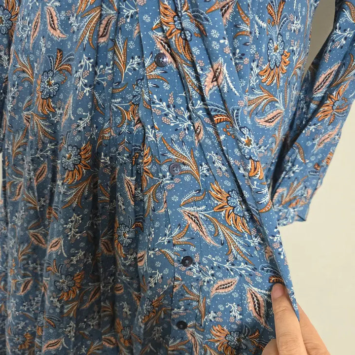 [SOLD OUT] 썰스데이아일랜드 롱 에스닉 원피스