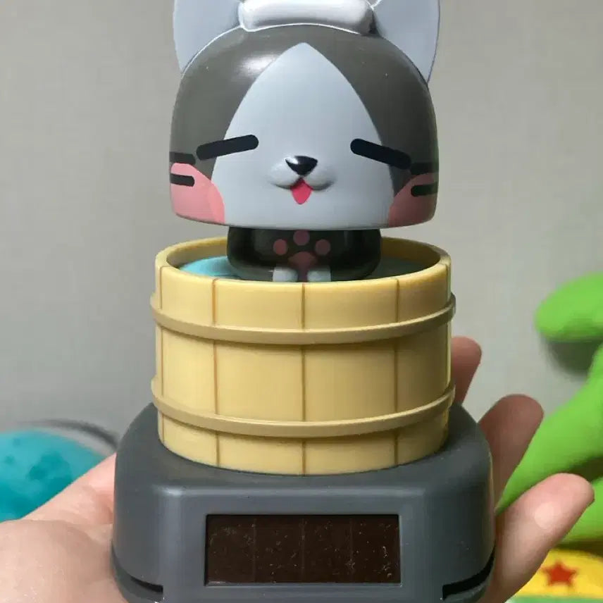 [BUNJANG] Classic Neko Atsume Cat Onsen Nohobon Wiggling Head Figure / 고전 네코아츠메 고양이 온천 노호혼