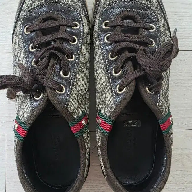 [BUNJANG] Gucci GG Logo Sneakers / 구찌 GG 로고 스니커즈 운동화