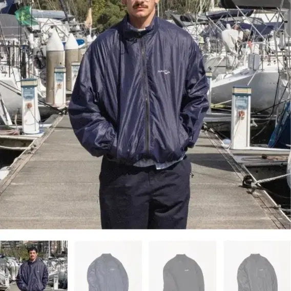 [BUNJANG] Nautica 83 Flag Sailing Windbreaker Jacket XL / 노티카 83 플래그 세일링 바람막이 XL