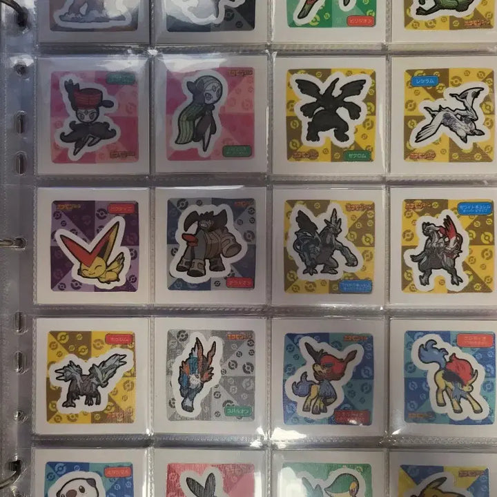 [BUNJANG] Pokemon Japanese Tebuseal Sticker Set / 포켓몬 일본 띠부씰 일판씰