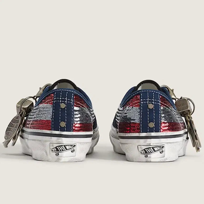 [BUNJANG] Vans LX Authentic 44 Red/Navy Sneakers 270 / 반스 LX 어센틱 44 참스 레드/네이비 스니커즈 270