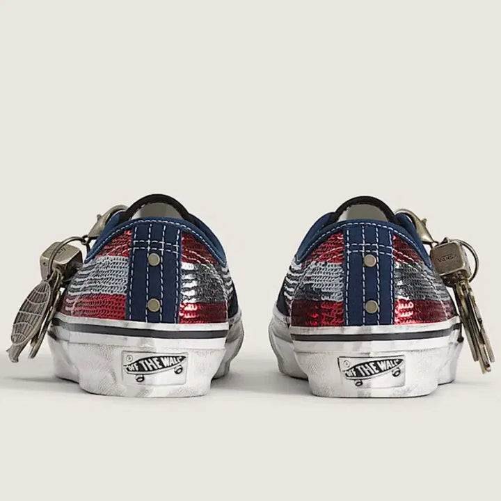 [BUNJANG] Vans LX Authentic 44 Red/Navy Sneakers 270 / 반스 LX 어센틱 44 참스 레드/네이비 스니커즈 270