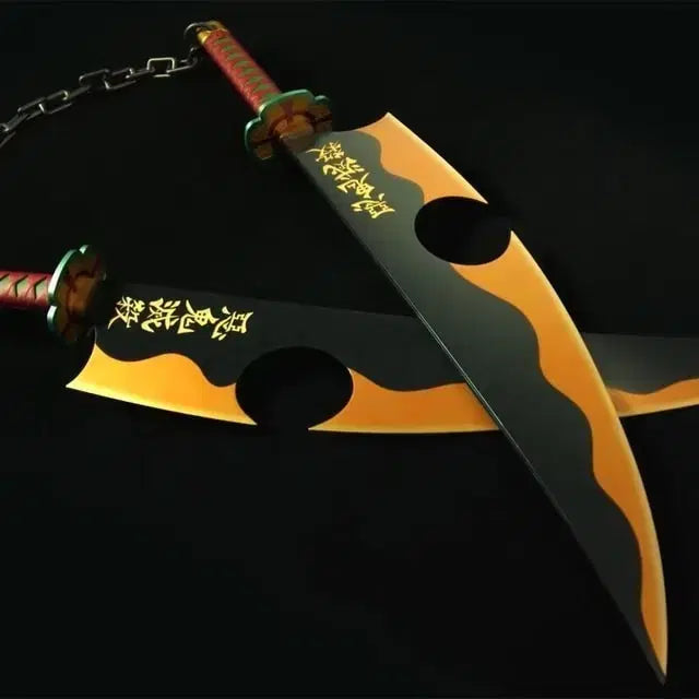 [BUNJANG] Demon Slayer Tengen Uzui Nichirin Blade Prop / 귀칼 귀멸의칼날 프로플리카 우즈이텐겐 일륜도