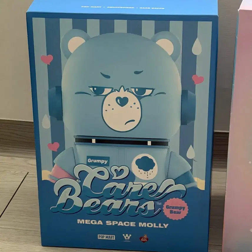 [BUNJANG] Space Molly Care Bear Grumpy 400% + 100% Figure / 스페이스몰리 케어베어 글럼피 400%+100%