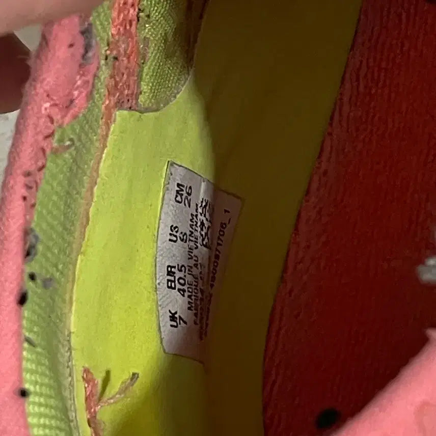[BUNJANG] Puma NETFIT Fluorescent Soccer Cleats / 푸마 NETFIT 형광 축구화