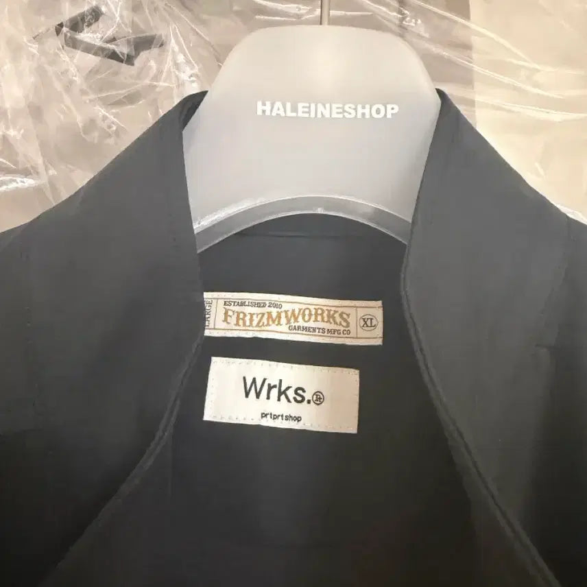 [BUNJANG] PRT PRT x Prism Works Harrington Jacket Black XL / prtprt x 프리즘웍스 해링턴 자켓 블랙 XL
