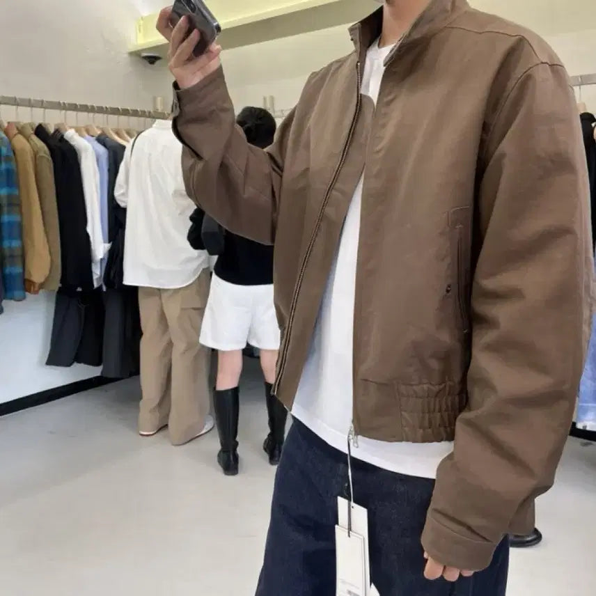 [BUNJANG] PRT PRT x Prism Works Harrington Jacket Black XL / prtprt x 프리즘웍스 해링턴 자켓 블랙 XL