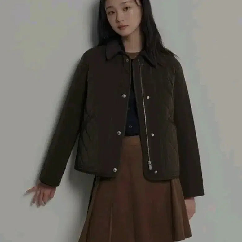 [BUNJANG] Beanpole Ladies Hunting Quilted Jumper - Black / 빈폴 레이디스 헌팅 퀼팅 점퍼 - 블랙 BF5938C015 221746
