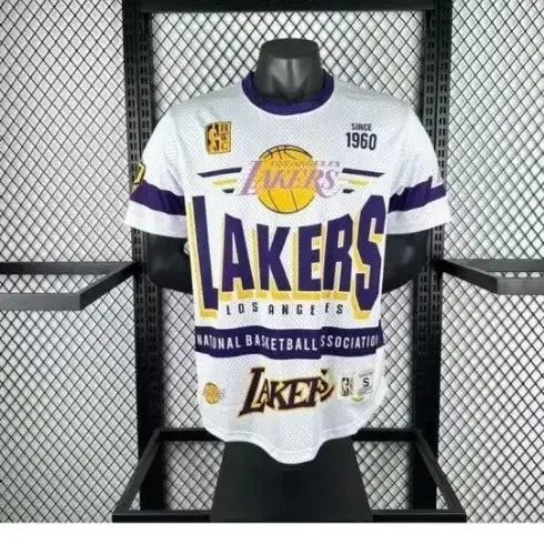 [BUNJANG] LA Lakers Purple Accent T-shirt XL / LA LAKERS 레이커스 반팔 티셔츠 XL