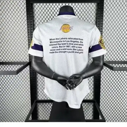 [BUNJANG] LA Lakers Purple Accent T-shirt XL / LA LAKERS 레이커스 반팔 티셔츠 XL