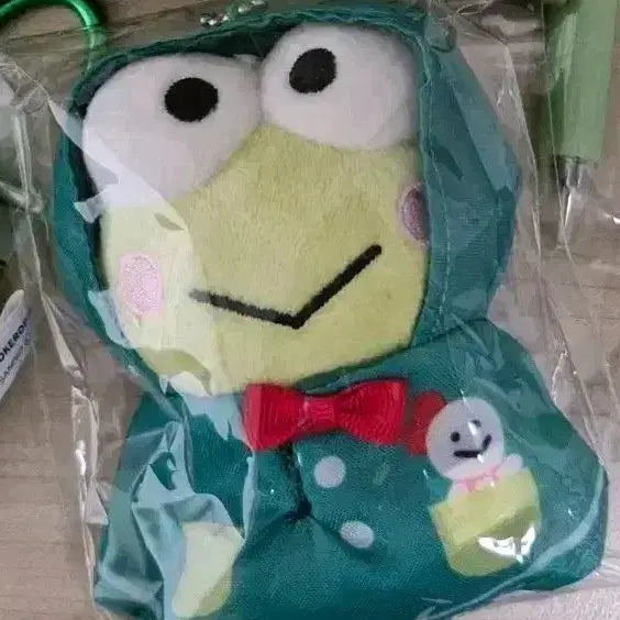 [BUNJANG] Keroppi Teru Teru Bozu Raincoat Mascot / 5/5까지 판매 후 주인소장 케로피 테루테루보즈 우비 마스코트