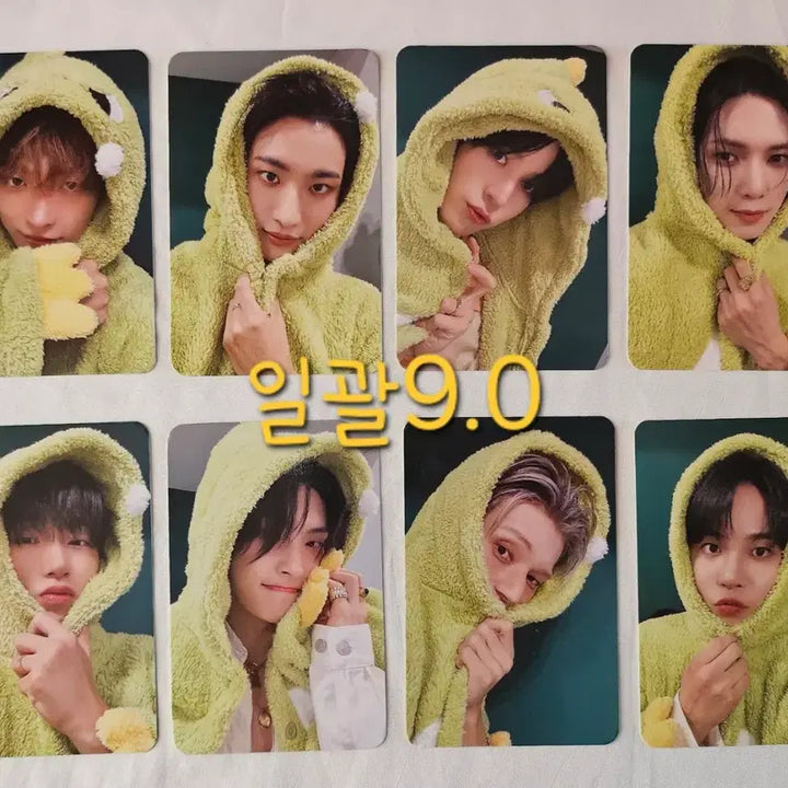 [BUNJANG] ATEEZ Golden Hour Part.3 MAKESTAR POB Dinosaur Ver. Photocard Set / 에이티즈 골든아워3 메이크스타 미공포 특전 포카 공룡ver