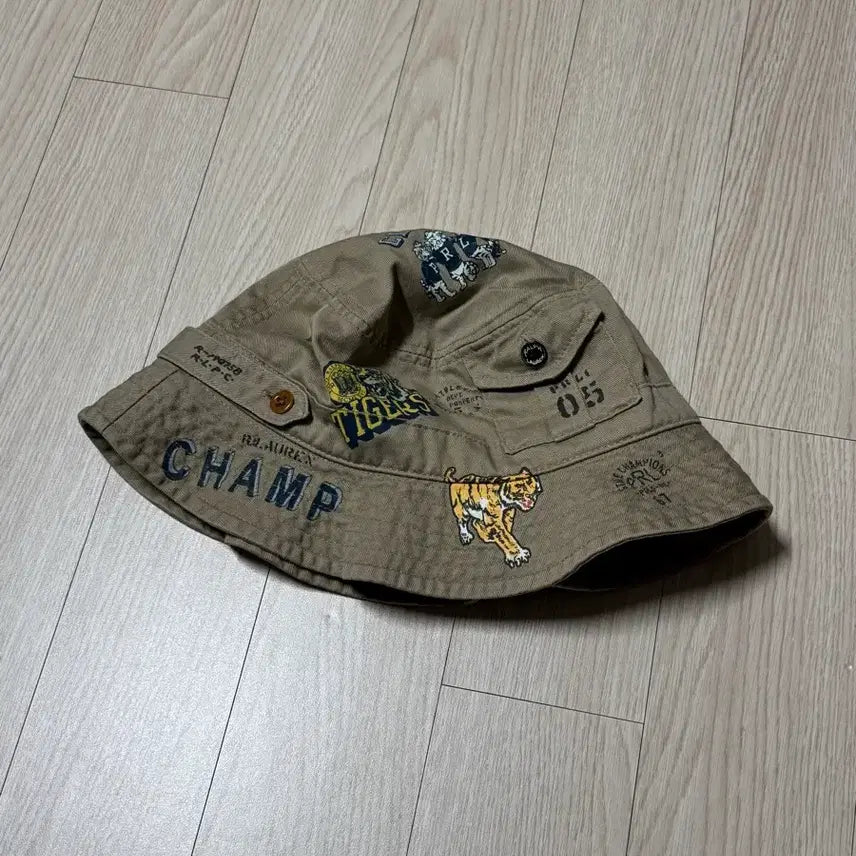 [BUNJANG] Polo Ralph Lauren Bucket Hat L/XL / 폴로 랄프로렌 버킷햇 L/XL 빌스택스 착용