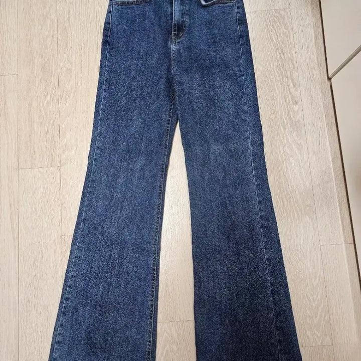 [BUNJANG] Wide Bootcut Denim Jeans / 재질짱 와이드부츠컷 데님청바지(새거) 저렴하게