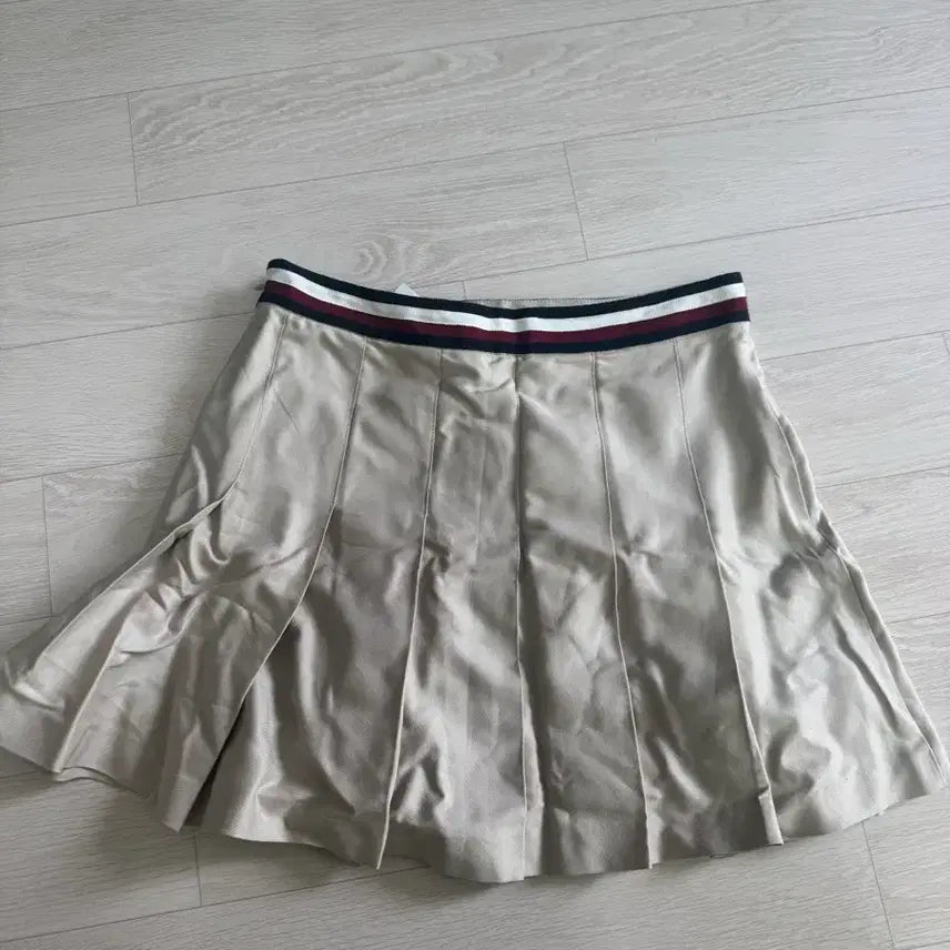 [BUNJANG] Tommy Hilfiger Global Stripe Pleated Mini Skirt / 타미힐피거 글로벌 스트라이프 플리츠드 미니 스커트 (새상품)