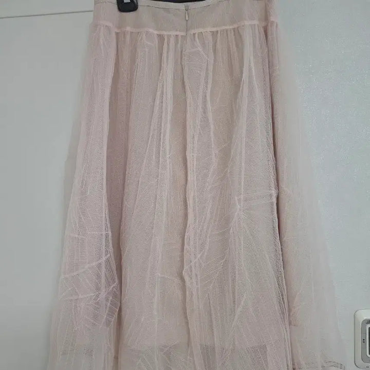 [BUNJANG] Object Glitter Chiffon Skirt / 오브제 글리터 샤스커트