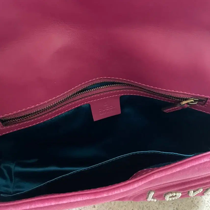 [BUNJANG] Gucci GG Marmont Blind for Love Large Shoulder Bag / 정품 한정판 구찌 gg 마몽라인 blind for love 라지