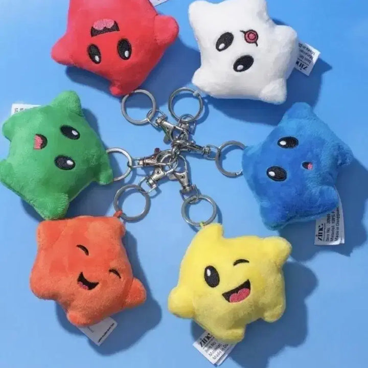 [BUNJANG] Super Mario Galaxy Luma Keychain / 슈퍼마리오 갤럭시 루마 키링 굿즈