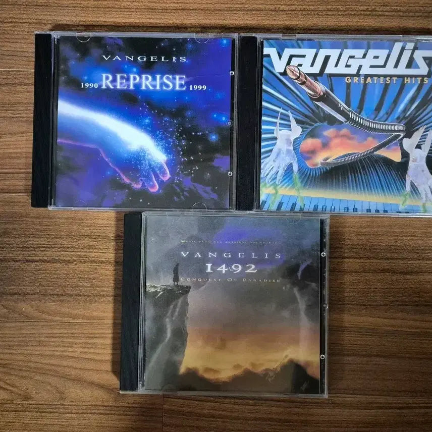 [BUNJANG] Vangelis CD Bundle Set (1492, Reprise, Greatest Hits) / 반젤리스 CD 음반 3장 일괄(1492, Reprise, Greates