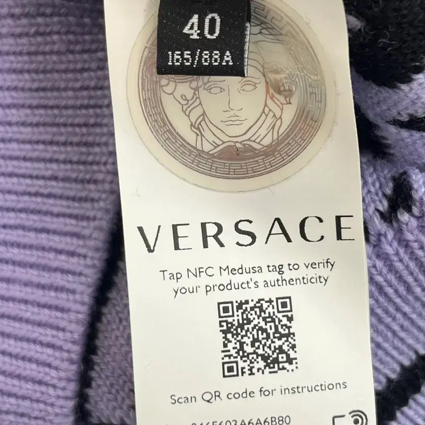 [BUNJANG] Versace Medusa Logo Knit / [정품] 베르사체 메두사 로고 니트 (드라마 내일 김희선 착용)