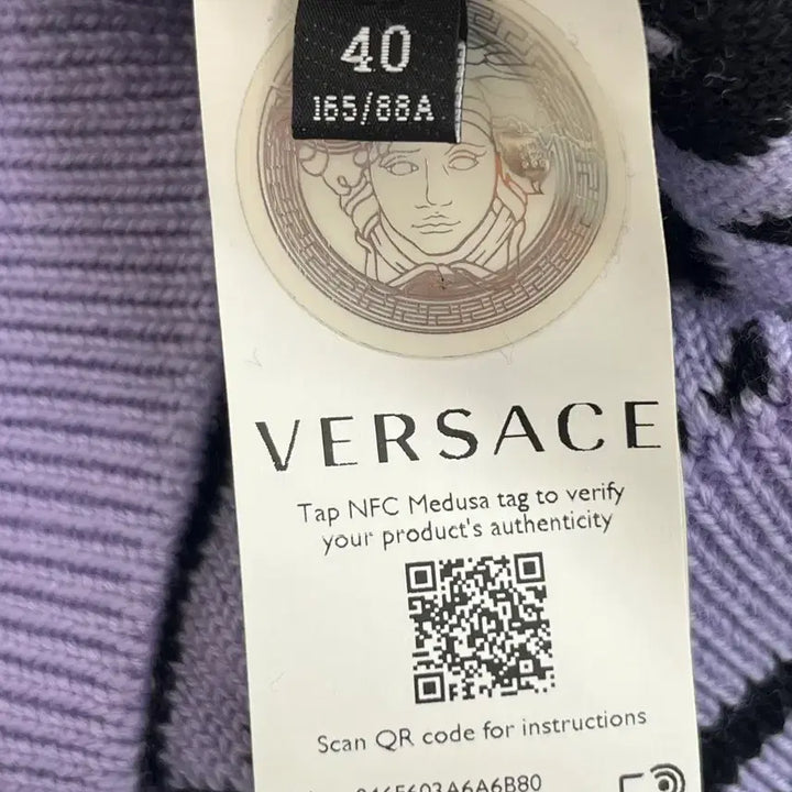 [BUNJANG] Versace Medusa Logo Knit / [정품] 베르사체 메두사 로고 니트 (드라마 내일 김희선 착용)