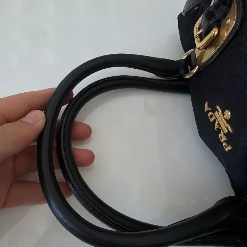 [BUNJANG] Prada Pocono Nylon Black Tote Bag / 프라다 포코노 나일론 블랙 토트백