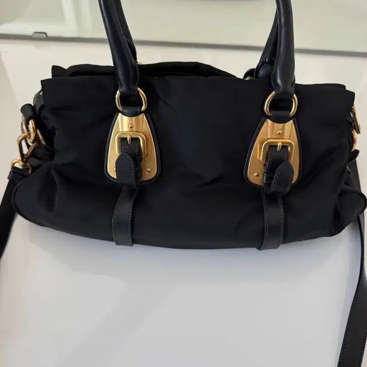 [BUNJANG] Prada Pocono Nylon Black Tote Bag / 프라다 포코노 나일론 블랙 토트백