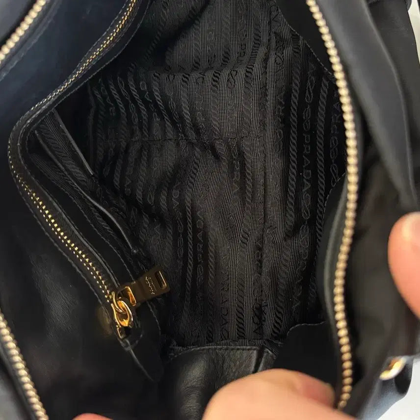[BUNJANG] Prada Pocono Nylon Black Tote Bag / 프라다 포코노 나일론 블랙 토트백