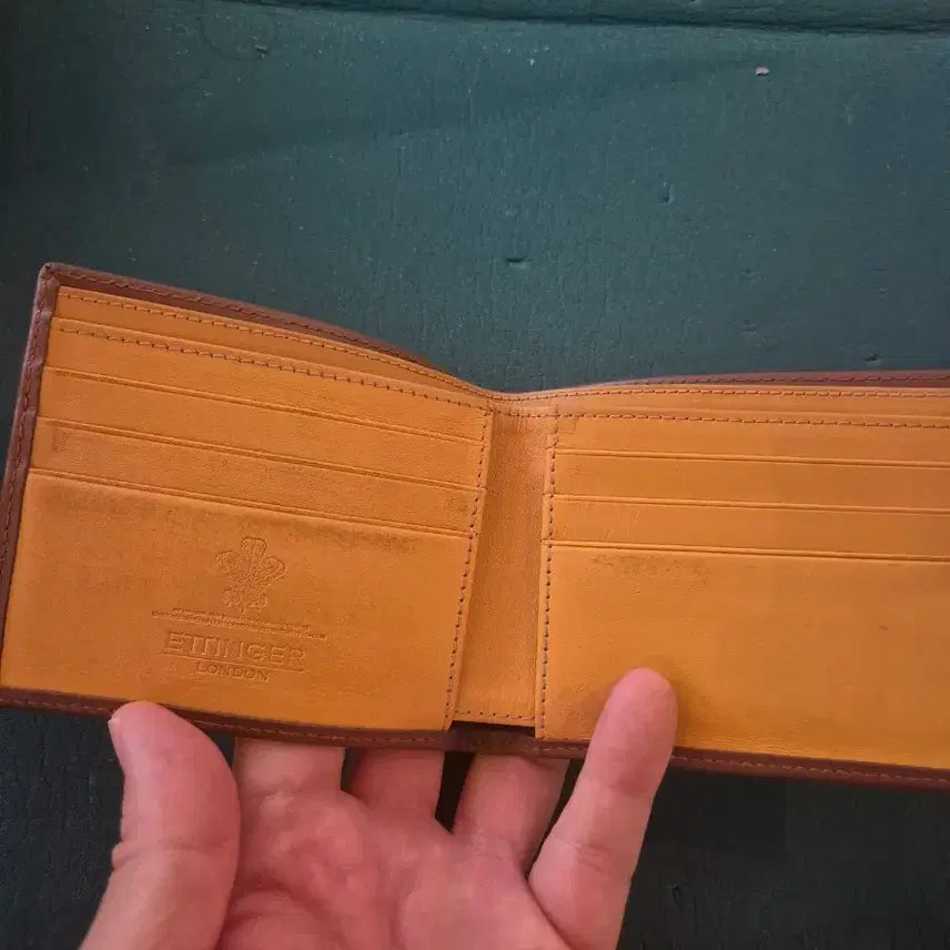 [BUNJANG] Ettinger Bridal Leather Wallet / 에팅거 브라이덜레더 지갑