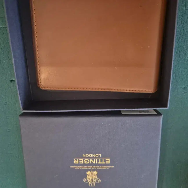[BUNJANG] Ettinger Bridal Leather Wallet / 에팅거 브라이덜레더 지갑