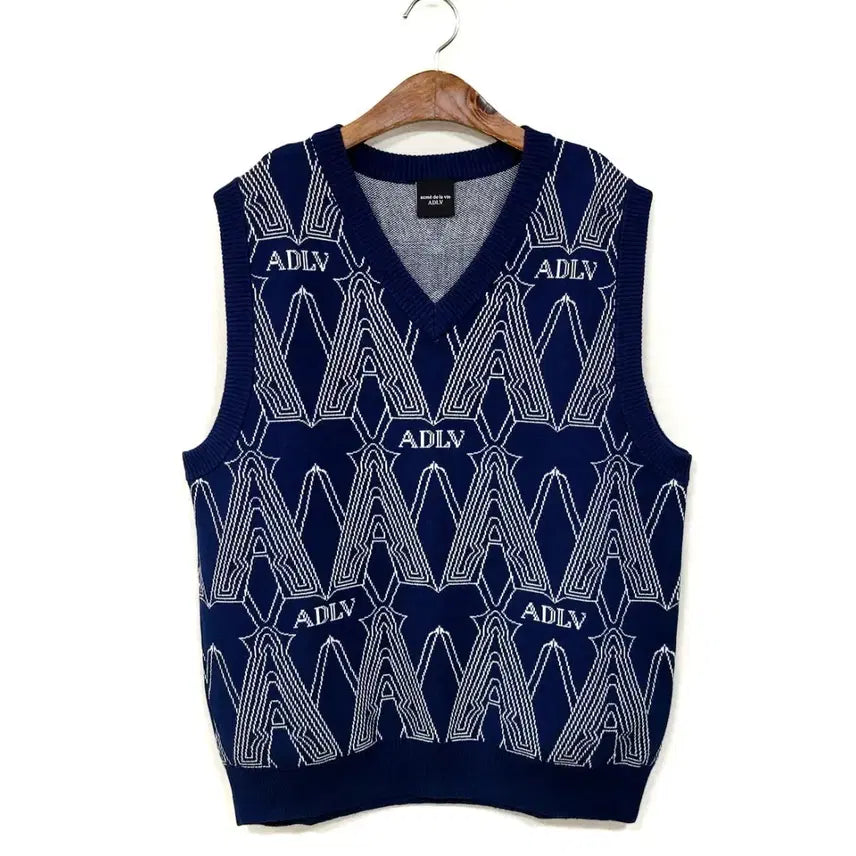 [BUNJANG] ADLV Monogram Knit Vest / +ADLV 아크메드라비 로고 모노그램 니트 베스트 Y897