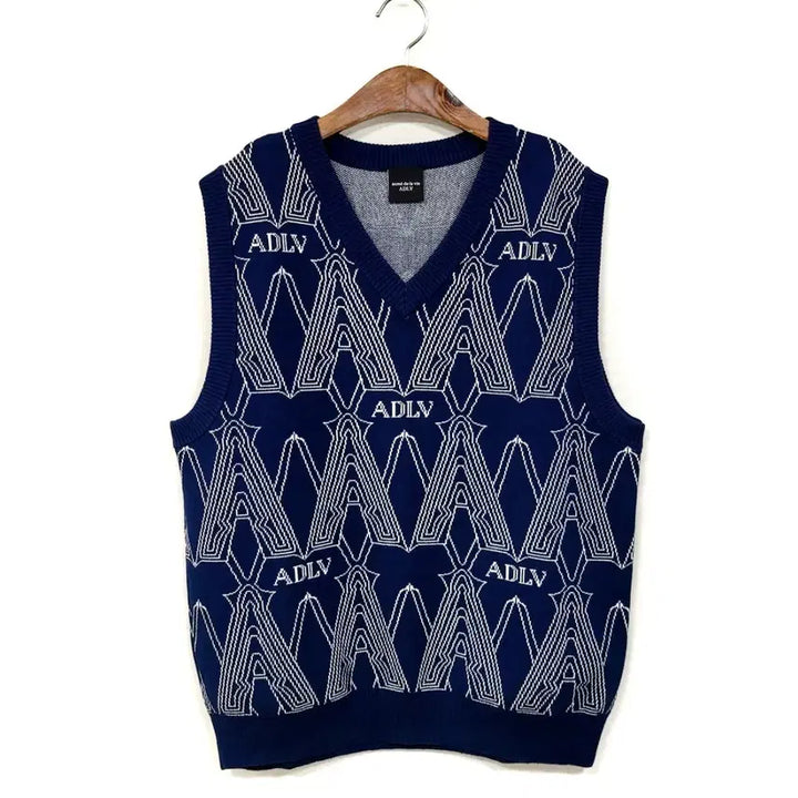 [BUNJANG] ADLV Monogram Knit Vest / +ADLV 아크메드라비 로고 모노그램 니트 베스트 Y897