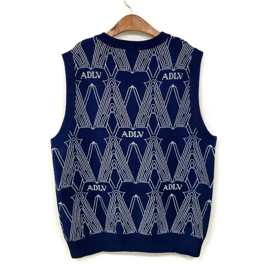 [BUNJANG] ADLV Monogram Knit Vest / +ADLV 아크메드라비 로고 모노그램 니트 베스트 Y897