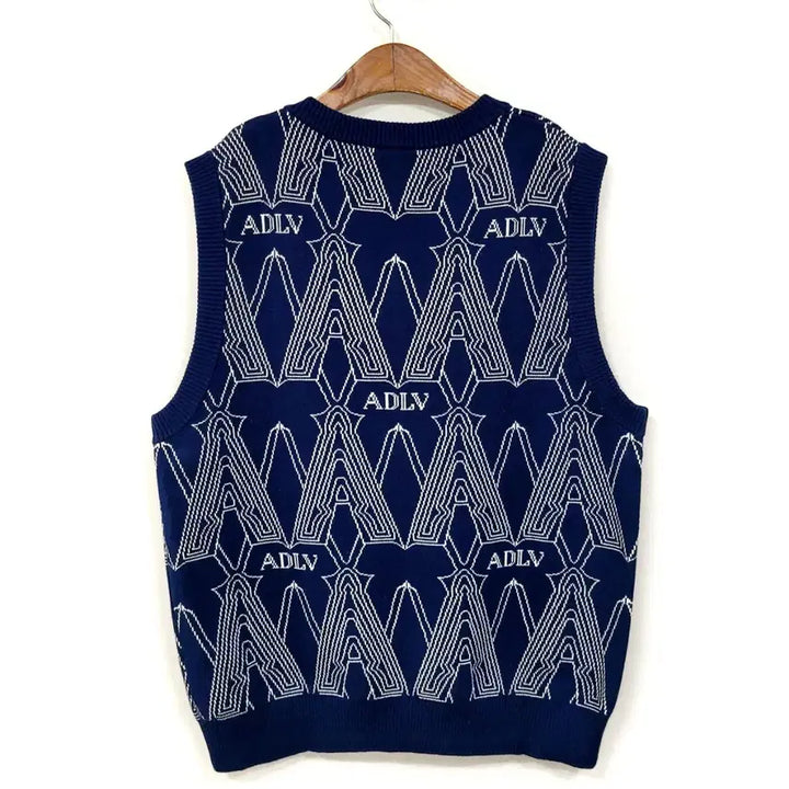 [BUNJANG] ADLV Monogram Knit Vest / +ADLV 아크메드라비 로고 모노그램 니트 베스트 Y897