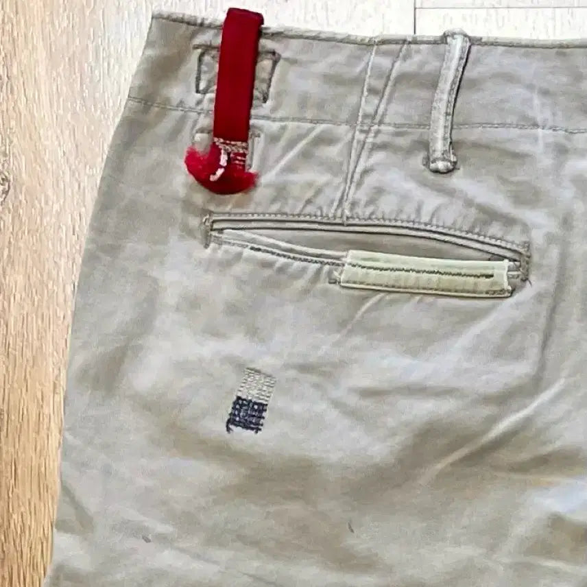 [BUNJANG] Polo Ralph Lauren Aztec Navajo Chino Shorts / 국내 유일 폴로 랄프로렌 아즈텍 나바호 빈티지 데미지 치노 쇼츠 반바지