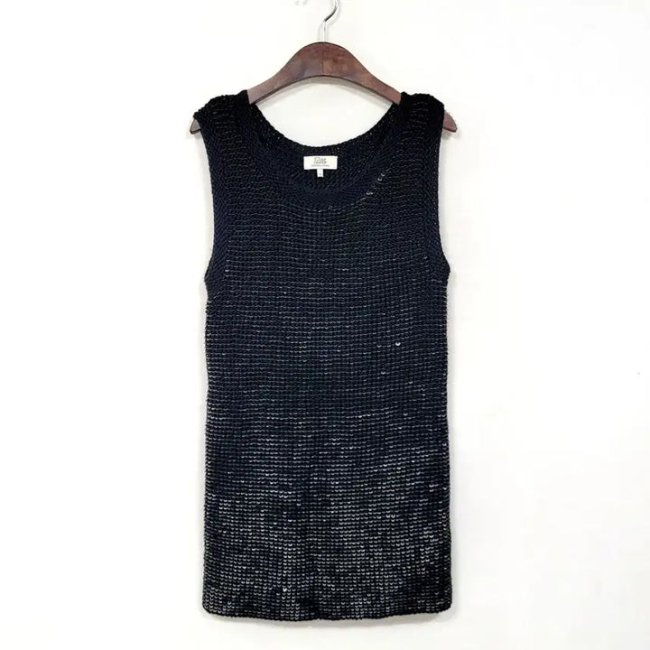 [BUNJANG] Gerard Darel Sequin Sleeveless Knit Top / 제라드다렐 니트 스팽글 슬리브리스 매장판 Y899