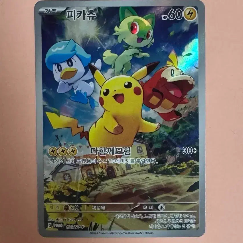 [SOLD OUT] 피카츄 프로모 태그 일괄 포켓몬카드