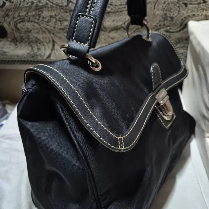 [BUNJANG] BOGNER Black Re-Nylon Tote Bag / 보그너 BOGNER 브랙 리나일론 토트백 거의새거