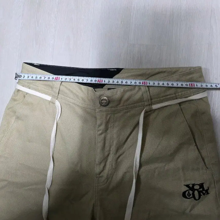 [BUNJANG] VOLCOM Beige Cotton Pants / VOLCOM 볼컴 베이지색 면바지