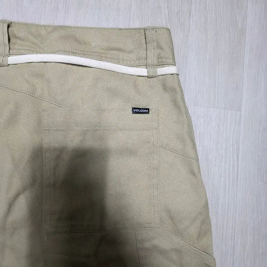 [BUNJANG] VOLCOM Beige Cotton Pants / VOLCOM 볼컴 베이지색 면바지